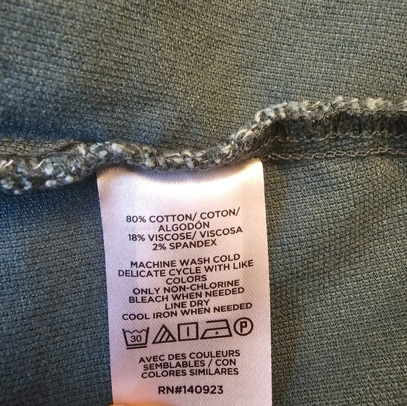 LOFT Dark Teal Green Velveteen Mini Skirt - Picture 9 of 11